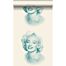 wallpaper Marilyn Monroe white and turquoise