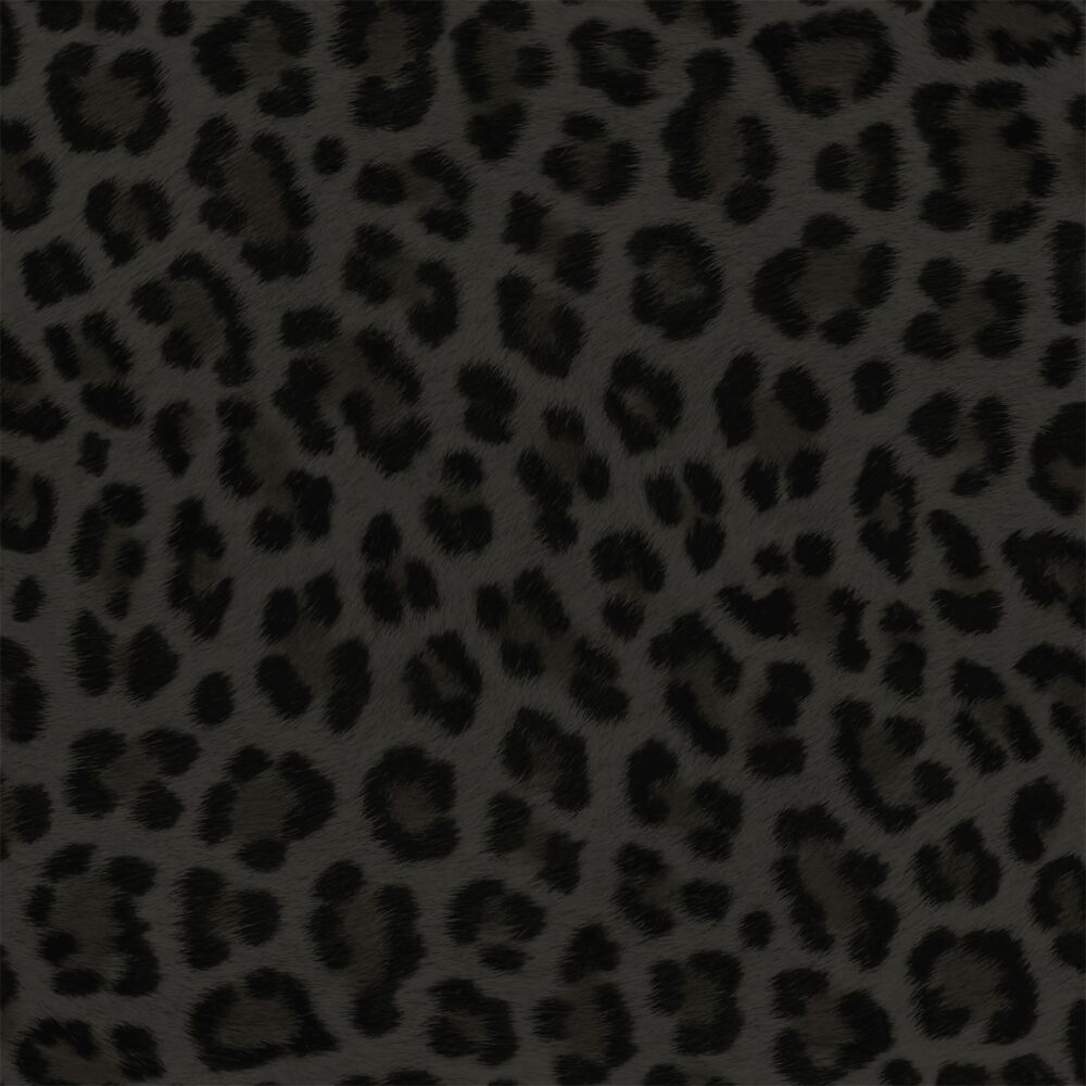 wallpaper leopard skin dark gray and black - wallpaper