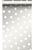 wallpaper polka dots matt white and glanzend zilver grijs