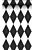 wallpaper rhombus motif black and white