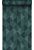 eco texture non-woven wallpaper grasscloth in graphic 3D motif teal