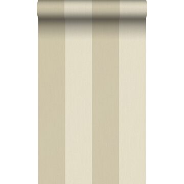 wallpaper stripes warm beige