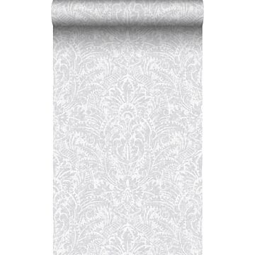 wallpaper ornament light gray