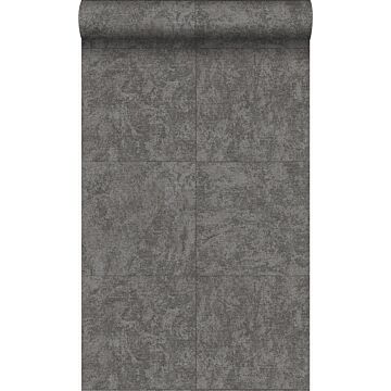 wallpaper stone dark taupe
