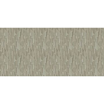 wall mural 3D wood effect taupe